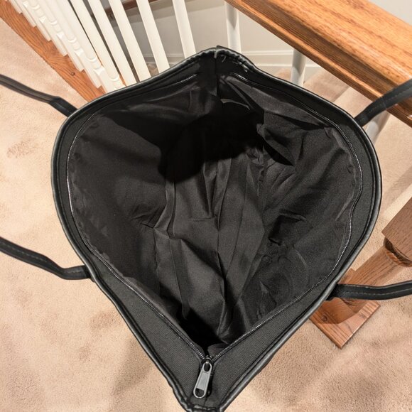 Cleobella black canvas tote NWOT - Picture 2 of 4